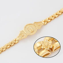 Cargar imagen en el visor de la galería, 14 K Gold Plated bracelet with the Virgin