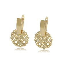 Load image into Gallery viewer, 14 K Gold Plated earrings