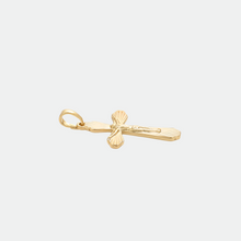 Cargar imagen en el visor de la galería, 14 K Gold Plated cross pendant with necklace