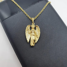Load image into Gallery viewer, 14 K Gold Plated Angel pendant - BIJUNET