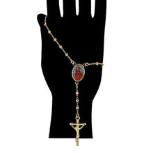 Charger l'image dans la galerie, 14 K Gold Plated bracelet Rosary - BIJUNET