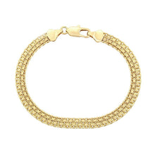 Load image into Gallery viewer, 14 K Gold Plated chain bracelet - BIJUNET