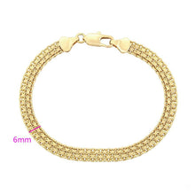 Load image into Gallery viewer, 14 K Gold Plated chain bracelet - BIJUNET