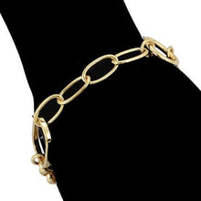 Load image into Gallery viewer, 14 K Gold Plated chain bracelet - BIJUNET