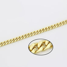 Load image into Gallery viewer, 14 K Gold Plated chain bracelet - BIJUNET