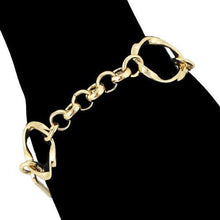 Load image into Gallery viewer, 14 K Gold Plated chain bracelet - BIJUNET
