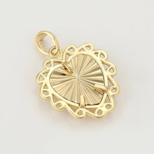 Load image into Gallery viewer, 14 K Gold Plated Heart Locket pendant - BIJUNET