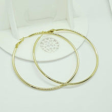 Load image into Gallery viewer, 14 K Gold Plated Hoops earrings - BIJUNET