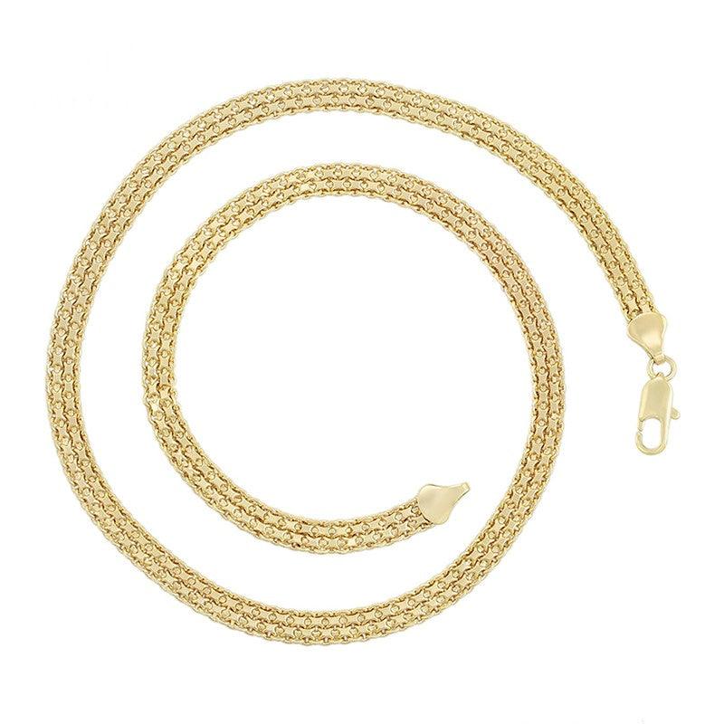 14 karat on sale gold plated necklace