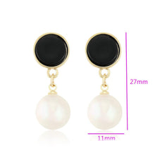 Load image into Gallery viewer, 14 K Gold Plated red earrings - BIJUNET