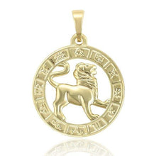 Load image into Gallery viewer, 14 K Gold Plated zodiac pendant - BIJUNET