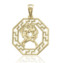 Load image into Gallery viewer, 14 K Gold Plated zodiac pendant - BIJUNET