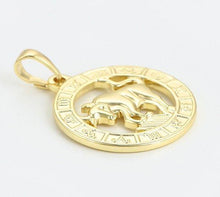 Load image into Gallery viewer, 14 K Gold Plated zodiac pendant - BIJUNET