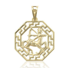 Load image into Gallery viewer, 14 K Gold Plated zodiac pendant - BIJUNET