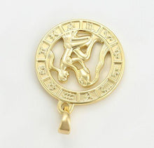 Load image into Gallery viewer, 14 K Gold Plated zodiac pendant - BIJUNET
