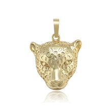Load image into Gallery viewer, 14 K Gold Plated leopard pendant