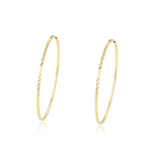 Load image into Gallery viewer, Gold-Plated-Hoops-earrings