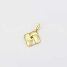 Load image into Gallery viewer, 14 K Gold Plated pendant and earrings set