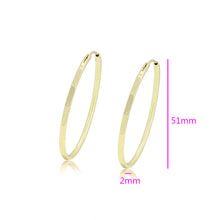 Load image into Gallery viewer, 14 K Gold Plated Hoops earrings