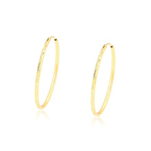 Load image into Gallery viewer, 14 K Gold Plated Hoops earrings