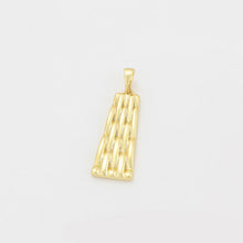 Load image into Gallery viewer, 14 K Gold Plated pendant and earrings set