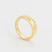 Load image into Gallery viewer, 14 K Gold Plated ring