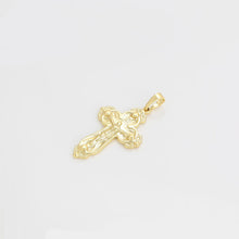 Cargar imagen en el visor de la galería, 14 K Gold Plated cross pendant with necklace
