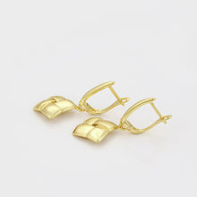 Load image into Gallery viewer, 14 K Gold Plated pendant and earrings set
