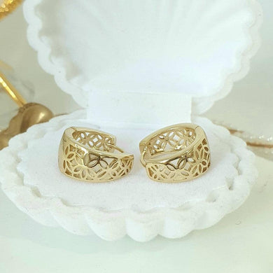 14 K Gold Plated earrings - BIJUNET