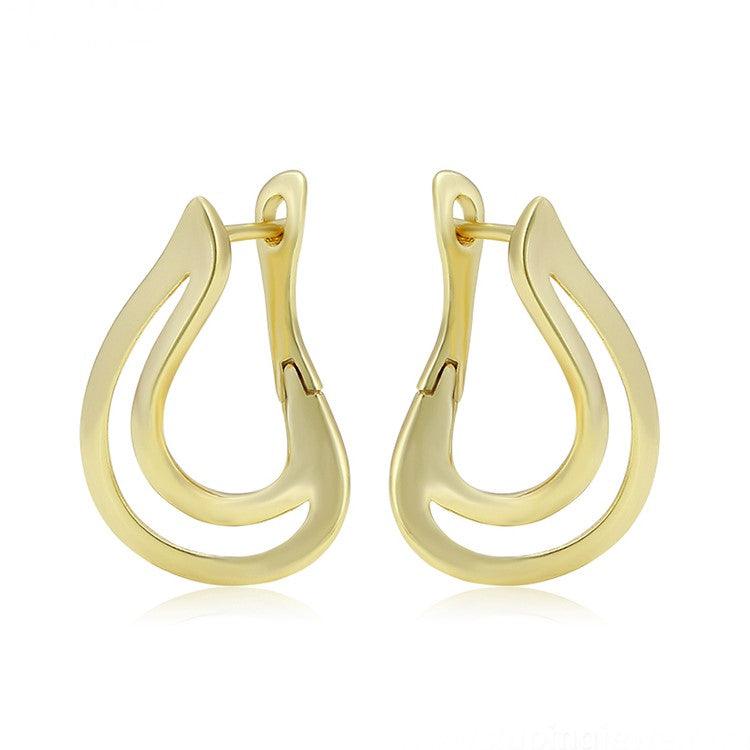 14 K Gold Plated earrings - BIJUNET