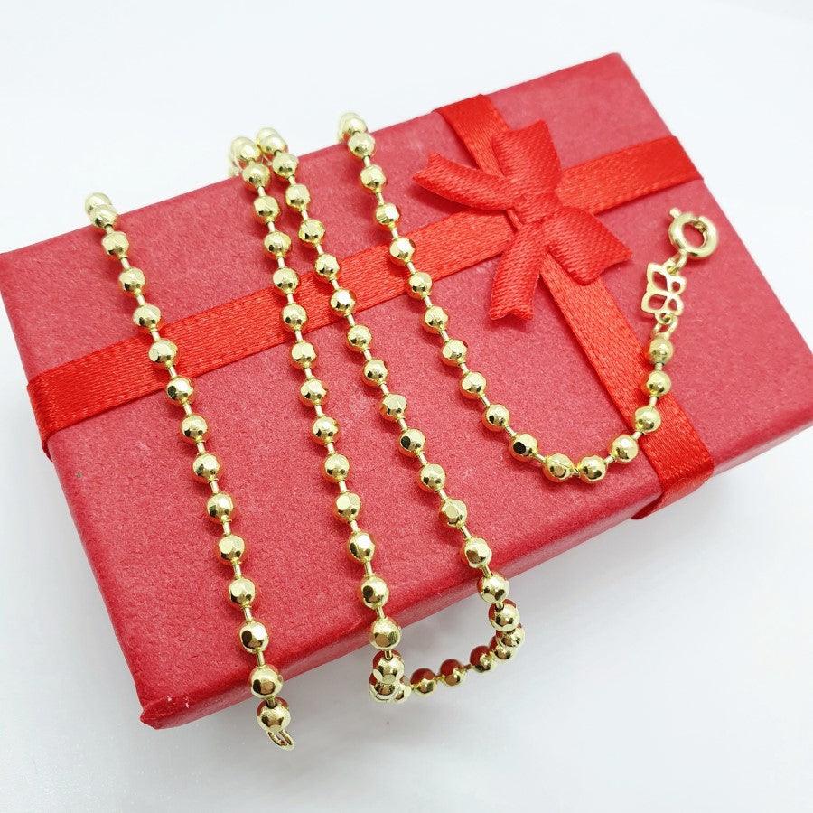 14 K Gold Plated necklace - BIJUNET