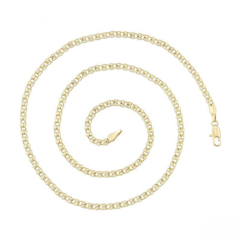 14 K Gold Plated Necklace - BIJUNET