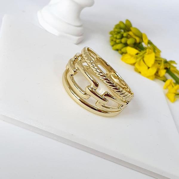 14 K Gold Plated ring - BIJUNET