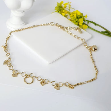 14K Gold Plated Anklet