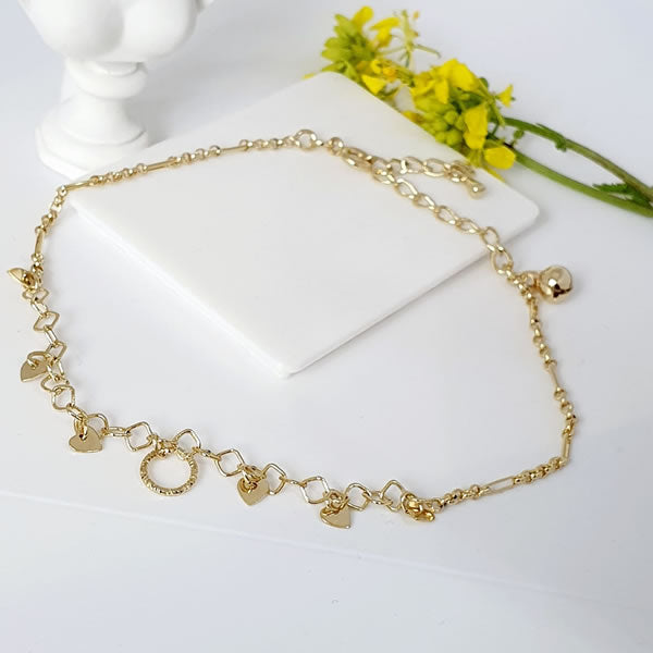 14K Gold Plated Anklet