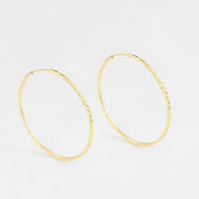 Load image into Gallery viewer, Gold-Plated-Hoops-earrings
