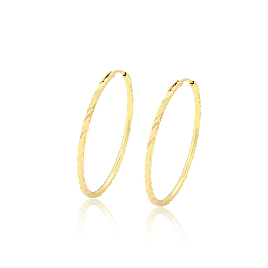 ⚡ Buy Today High Quality 14 K Gold Plated Hoops earrings. Check the reviews. ✔️Non-allergic. ✔️ Free Next day Delivery in the UK. ✔️