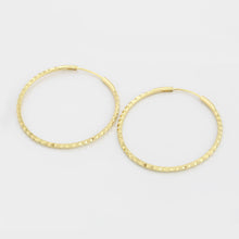 Charger l&#39;image dans la galerie, gold_plated_hoops_earrings
