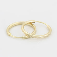Load image into Gallery viewer, 14 K Gold Plated Hoops earrings
